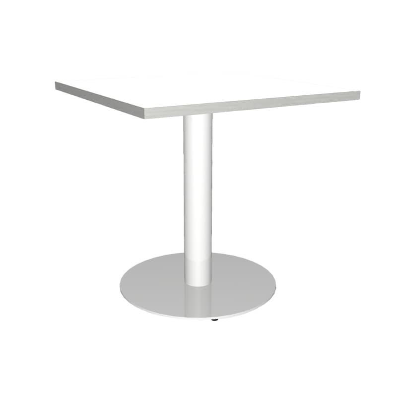 Square Disc Base Table