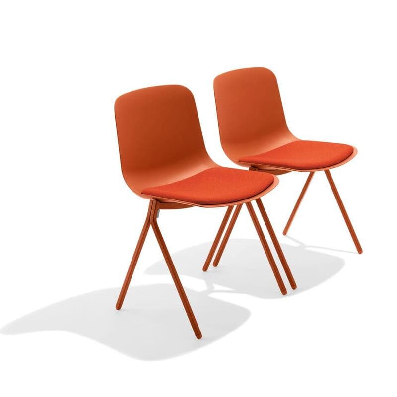 Key Side Chair, Set of 2, Brick Pad