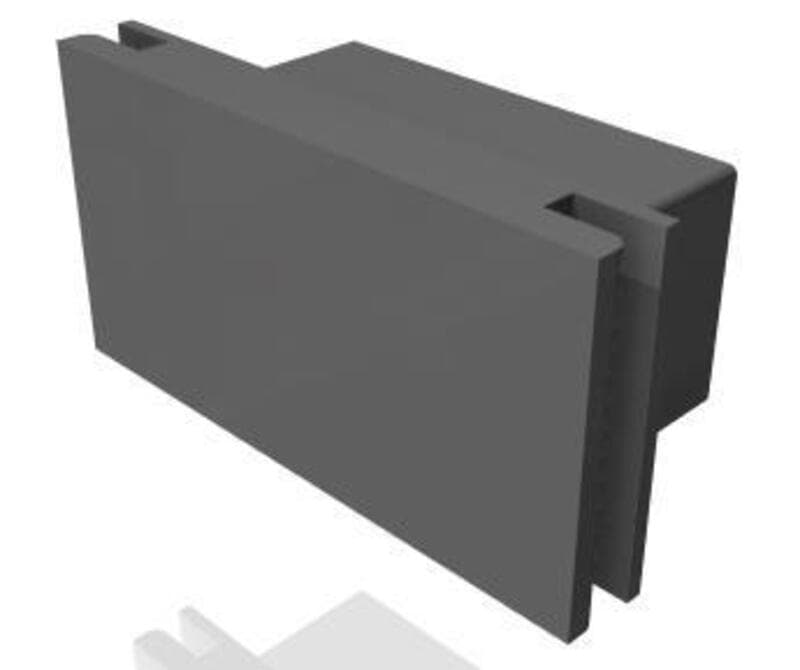 Receptacle-System ground, Line 1, 3+1
6249 PLATINUM SOLID